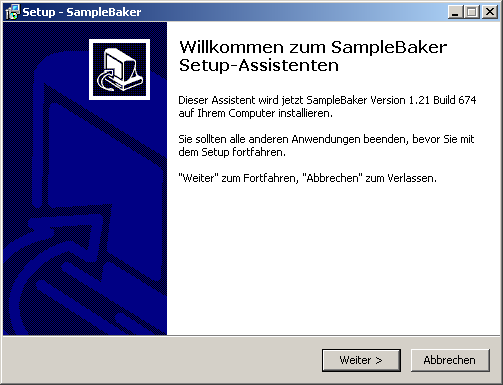 SampleBaker Windows 1
